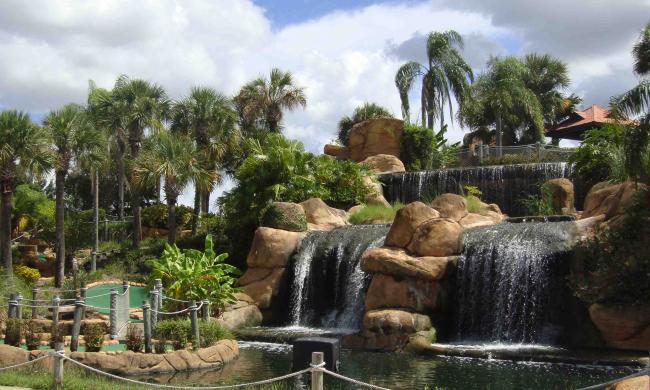 Lost Caverns Adventure Golf has two 18-hole courses.