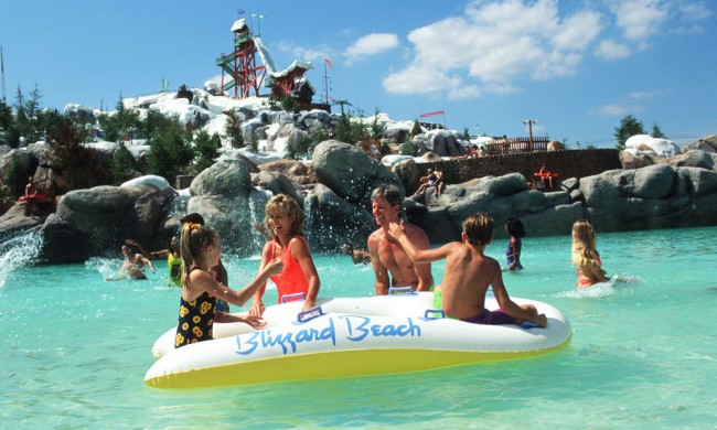 Blizzard Beach Water Park in Orlando. Blizzard Beach Water Park in Orlando.