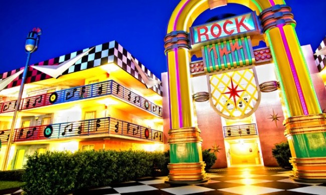 Rock around the clock at Disney's All-Star Music Resort in Orlando!