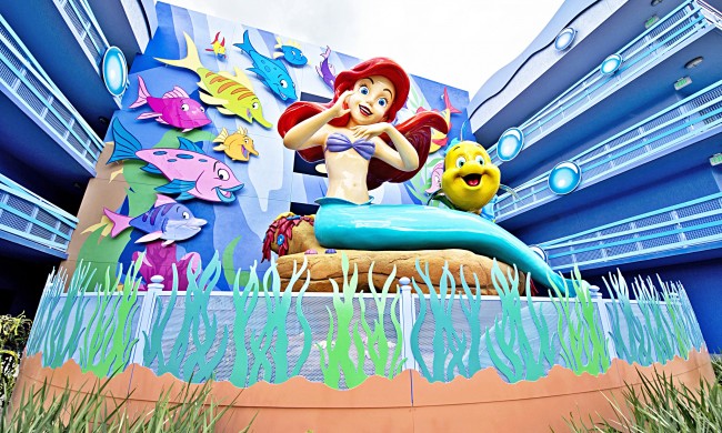 Spend the night Under the Sea at Disney's Art of Animation Resort.