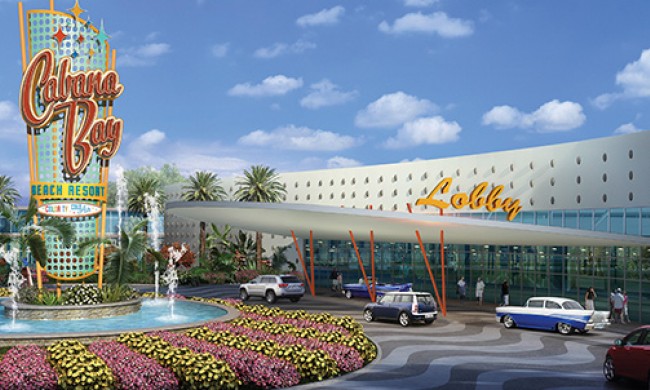 Enjoy retro style combined with affordable prices at Universal's Cabana Bay Beach Resort. Enjoy retro style combined with affordable prices at Universal's Cabana Bay Beach Resort.