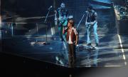 Bruno Mars performs for a sold-out crowd at Amway Center in downtown Orlando