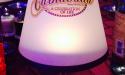 It's the little details that really make an event. Like the champagne flutes with the Carnavalia logo, and this adorable little light.