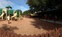 We didn't meet the age requirement, but the playground looked pretty fun! You can also BYOF and eat at the picnic tables.