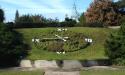 This 50-foot floral clock is just one of the sights at Leu Gardens.