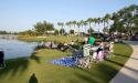 View of Lake Baldwin at the Baldwin Park Independence Day Bash.