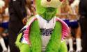 The Orlando Magic mascot is Stuff the Magic Dragon. The Memphis Grizzlies mascot is Grizz. Both provide a whole lot of entertainment.
