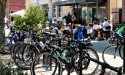 Bike racks will be set up downtown for the festival.