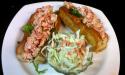 Lobster rolls are a featured item on Fish Friday.