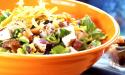 A healthier food option, the Southwest Salad.