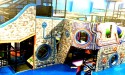 The Maxi-Rocket playground has over 100 slides, tunnels and mazes!